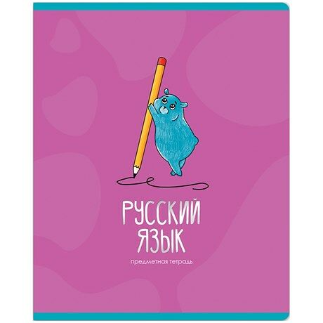 Тетрадь предметная Meshu Русский язык, 48 л