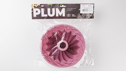 Форма для выпечки Xopc Plum Гюгелькопф, 21 см, силикон