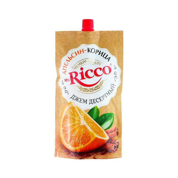 Джем десертный Mr.Ricco Апельсин-корица 300г