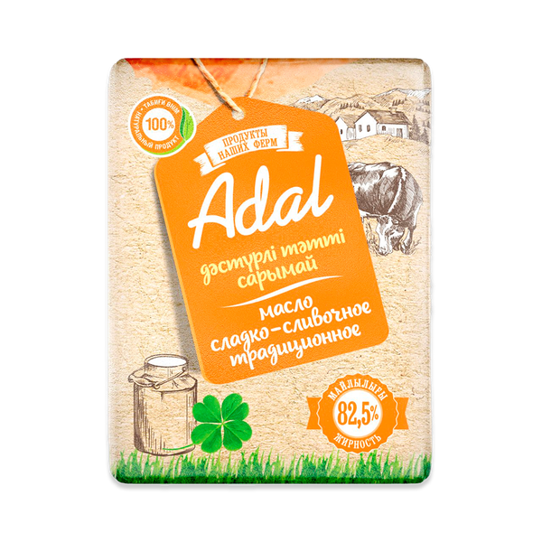 Масло сливочное Adal 82.5% 180 г