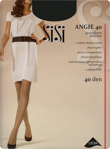

Колготки женские SISI Angie 40 den nero размер 4
