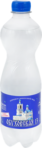 

Вода минеральная Обуховская-13 газированная 500 мл