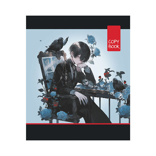 Тетрадь  48л клетка  аниме Anime world арт 48.99