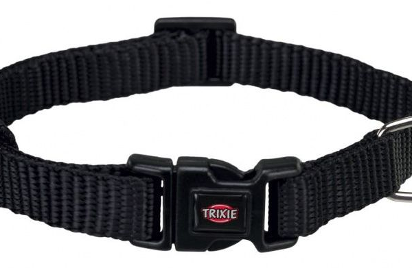 Ошейник Trixie Premium L–XL 40–65 см/2.5 см, черный