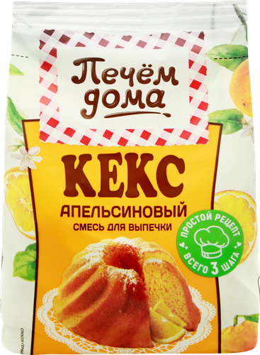 

Смесь для выпечки Печём дома Кекс Апельсиновый 300 г