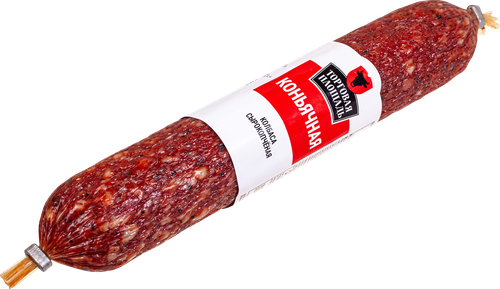 

Колбаса сырокопченая Торговая площадь Коньячная 180 г