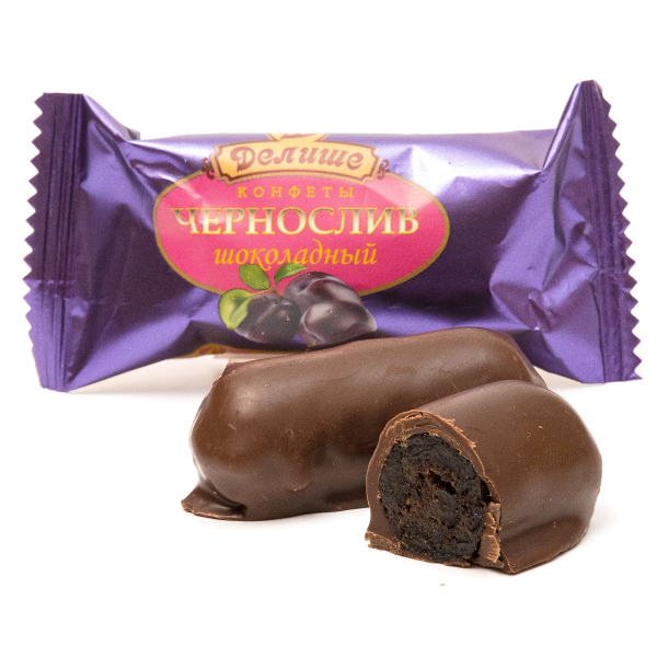 Конфеты DELISSE Чернослив в глазури 200 г