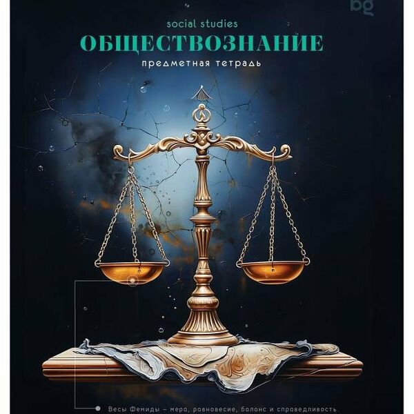 Тетрадь предметная BG Обществознание А5 клетка, 48 л