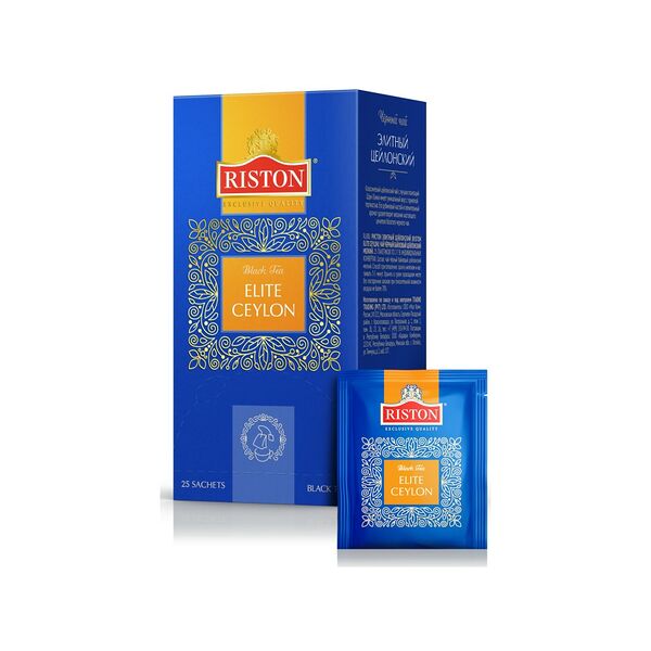 Чай Riston Elite English черный 25конв*2г
