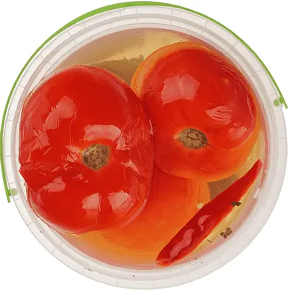 Томаты солёные, красные