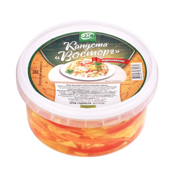 Капуста маринованная ФЭГ Восторг 550г