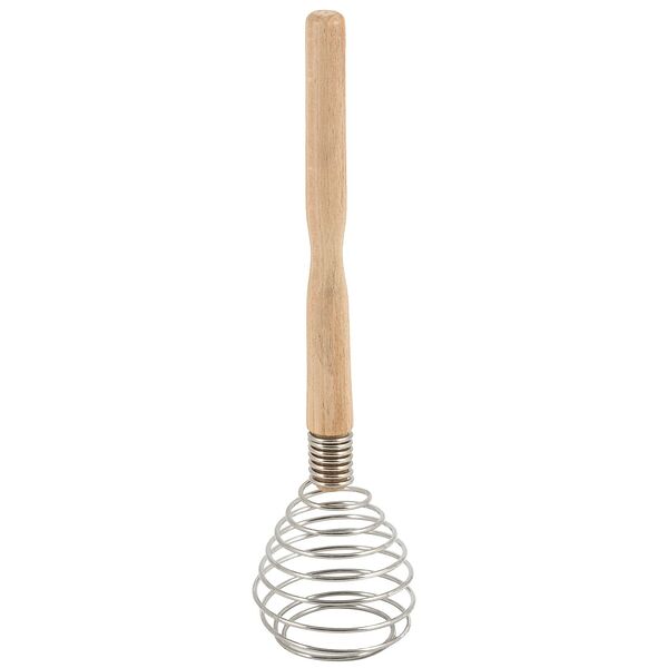 Венчик спиралевидный, нерж. сталь/дерево, 26.5 см