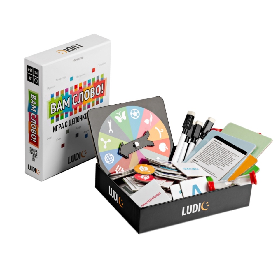 

Настольная карточная игра LUDIC "Вам слово" 8+, Италия