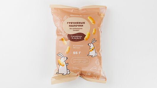 Палочки гречневые без сахара, с витаминами