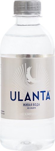 Вода питьевая ULANTA природная негазированная, 0.33л