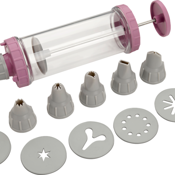 Шприц ZENKER 6 насадок + 6 дисков, 5,5x18см 