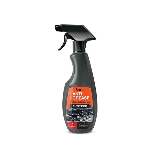 Средство для удаления жира Sanita спрей чистящий для плит и микроволновых печей