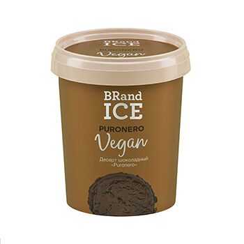 Десерт шоколадный мороженое BRandICE Puronero Vegan 380г, Россия