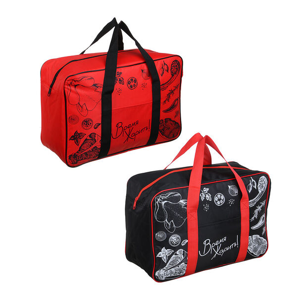 Термосумка, 20л, 420d оксфорд, пенополиэтилен, пева, 41х17х28см, 2 цвета