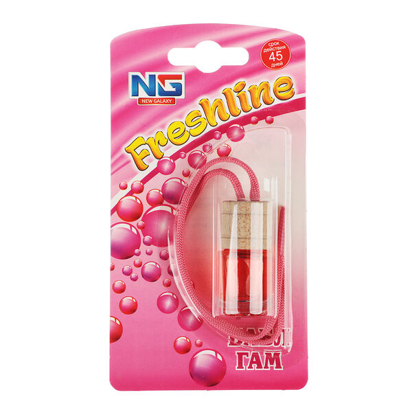 Ароматизатор подвесной New galaxy freshline бабл гам 24 г