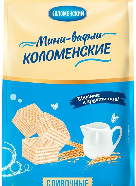Вафли Коломенский Сливочные 200г