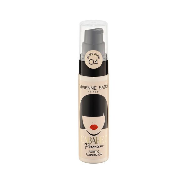 Tональный крем Vivienne Sabo Cabaret Premiere со сценическим эффектом, тон №04