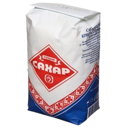 Сахар белый кристаллический 1кг Слуцкий СК