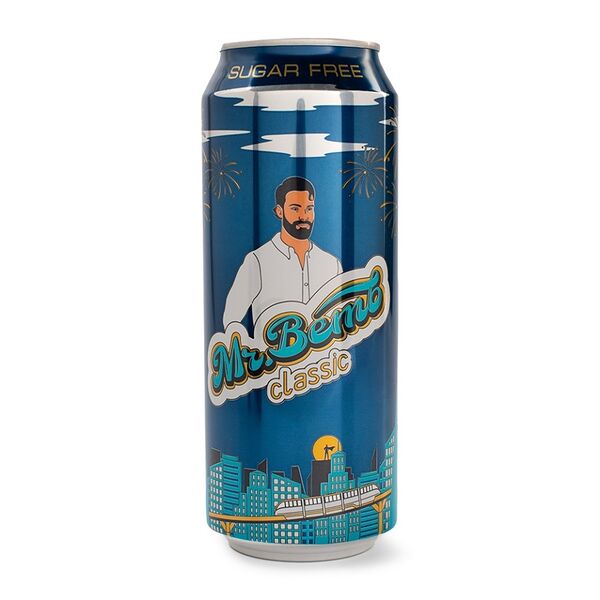 Напиток энергетический Mr.Bemb Classic газированный без сахара, 500мл