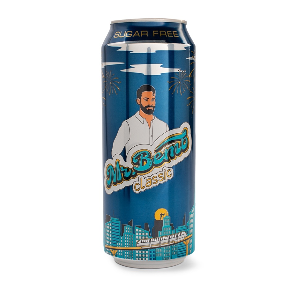 

Напиток энергетический Mr.Bemb Classic газированный без сахара 0.5л, Россия