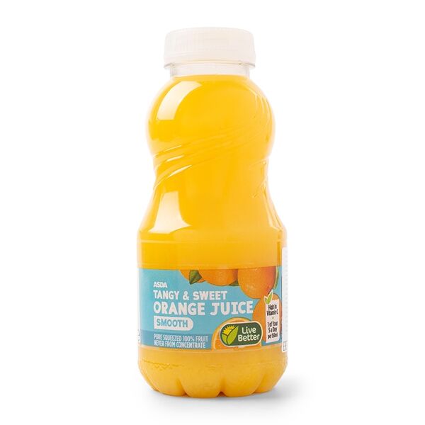 Сок Asda фруковый прямого отжима Апельсиновый