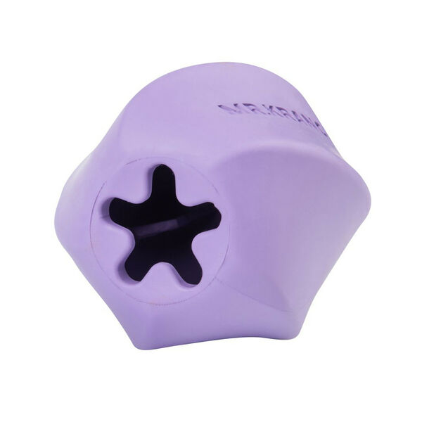 Игрушка для собак Mr.Kranch Твистер с ароматом сливок, фиолетовая 8х8 см