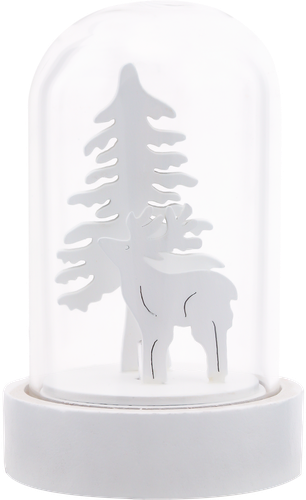 

Светильник HOMECLUB Зимний лес в стеклянной колбе 9см, дизайн в ассортименте Арт. 204086