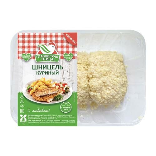 Шницель Глазовская птица 400 г