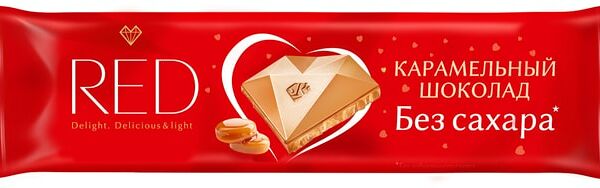 Шоколад Red Молочный Карамелизованный 26г