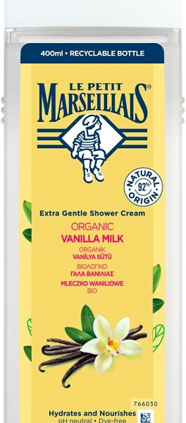 Гель для душа Le Petit Marseillais Ваниль 400мл