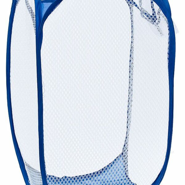 Корзина для белья сетка, 36х36х58см