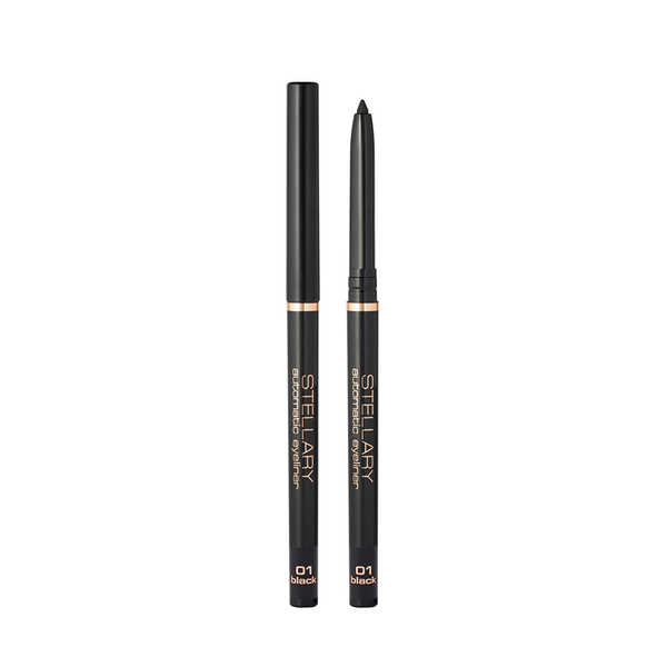 Карандаш для глаз Stellary Automatic Eyeliner 01 черный 0.28 г