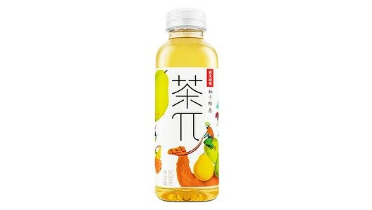 Холодный чай зеленый Чай Пи со вкусом помело, 500 мл