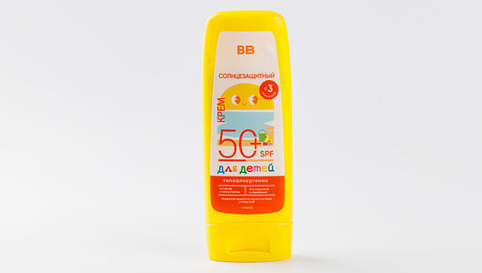 Крем солнцезащитный для детей ВкусВилл SPF 50+