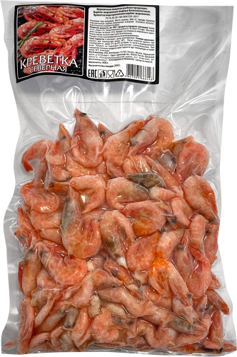 Креветки РПЗ Полюс неразделанные с головой варено-мороженные
