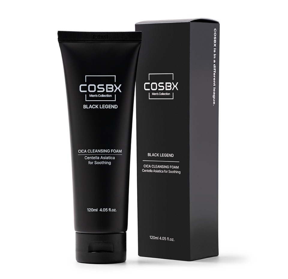 

Пенка для лица Cosbx Black Legend для мужчин, 120 мл