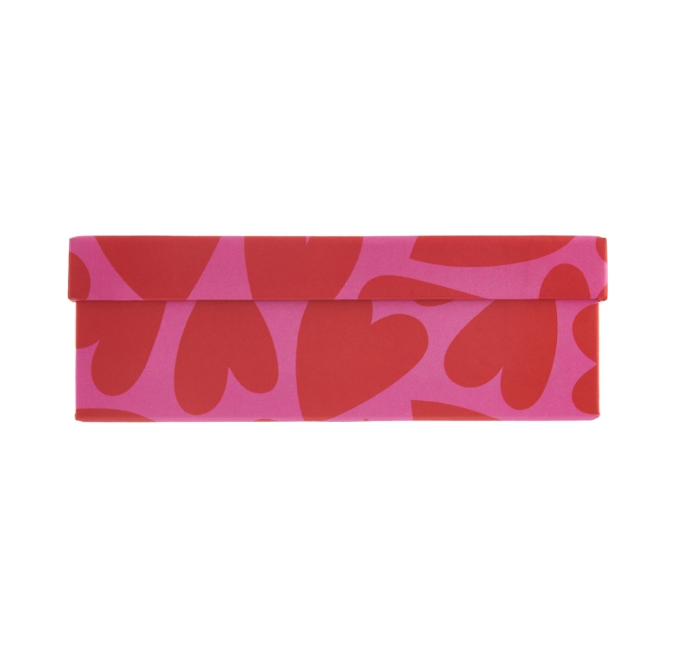 

Коробка подарочная Wrap Me 16х6х5,5 принт №5 сердца