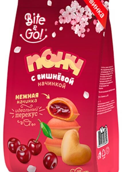 Понч Bite&Go с вишневой начинкой 150г