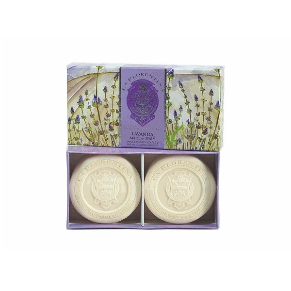 La Florentina Lavender Набор мыла для тела лаванда,115 г 2 шт
