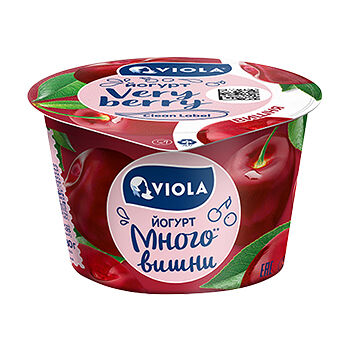 Йогурт Viola Very Berry Вишня 2.6% 180 г