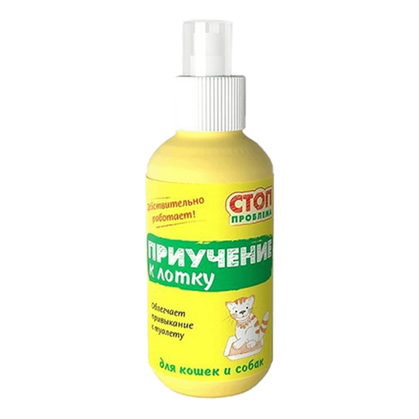 Стоп Проблема Приучение к лотку для кошек, 120 мл