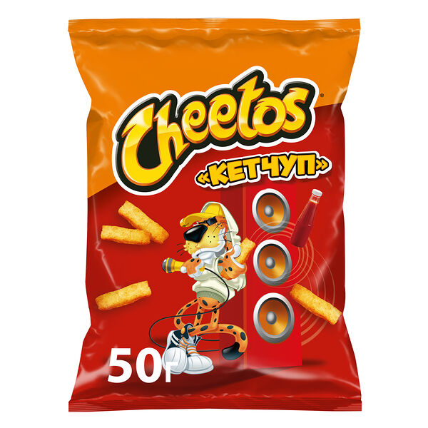 Кукурузные снеки Cheetos Кетчуп 50 г