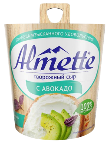 Сыр Almette творожный с авокадо 63% 150г