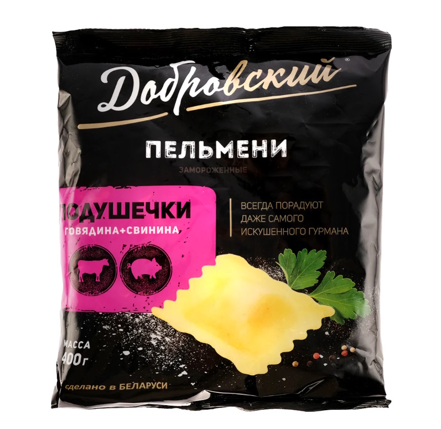 

Пельмени Добровский Подушечки 400 г