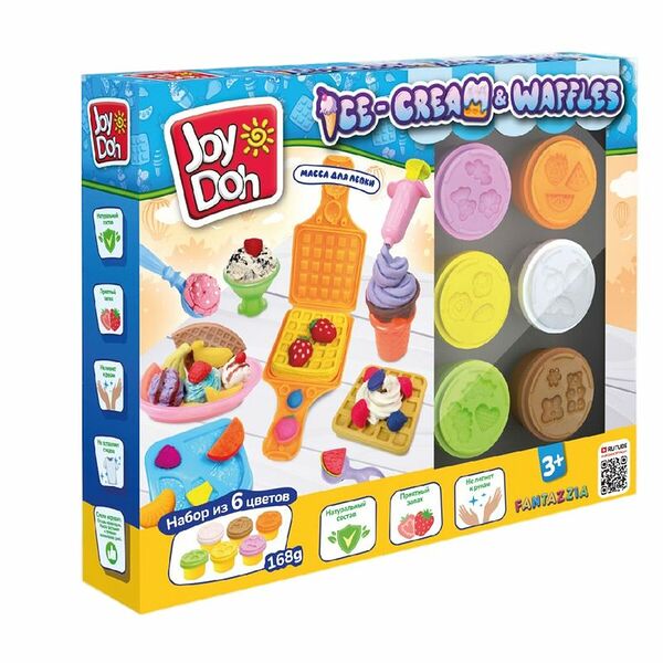 Набор массы для лепки Joy-Doh мороженое и вафли